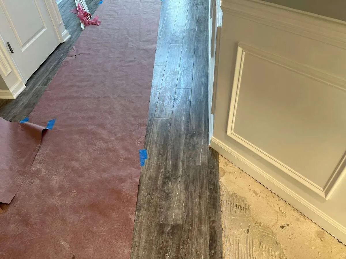 Completed marble shower restoration in Norfolk